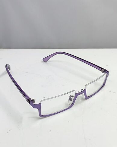 anime maki zenin glasses jjk Half frame glasses lensless Cosplay Props fashin glasses frame Comic Exhibition Props in Saudi Arabia