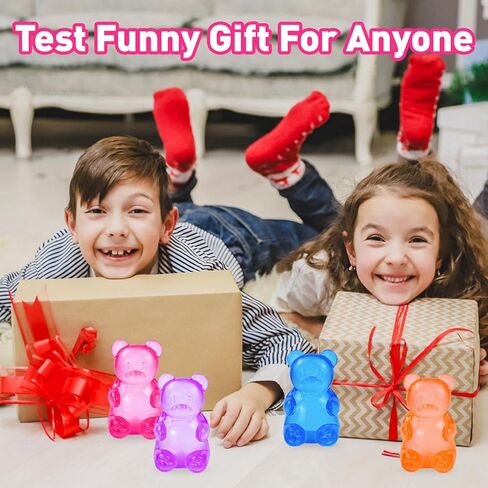 Squishy Toys Bear Stress Balls Squishy Fidget Toys for Anxiety Relief for Adults & Kids for Birthday Gifts Party Gifts-Rosy in Kuwait