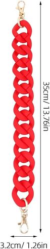 Chain Strap Purse Chain Handle Handbag Strap Replacement for Handbag Crossbody Shoulder Bag Clutch Purse DIY Bag Accessory in Saudi Arabia