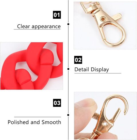 Chain Strap Purse Chain Handle Handbag Strap Replacement for Handbag Crossbody Shoulder Bag Clutch Purse DIY Bag Accessory in Saudi Arabia