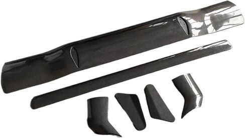 Compatible with Ferrari 812 Carbon Fiber Rear Spoiler Body Kit Front Bumper Rear Bumper Side Skirts Fender Body Trim in Saudi Arabia