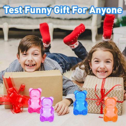 Squishy Toys Bear Stress Balls Squishy Fidget Toys for Anxiety Relief for Adults & Kids for Birthday Gifts Party Gifts-Rosy in Kuwait