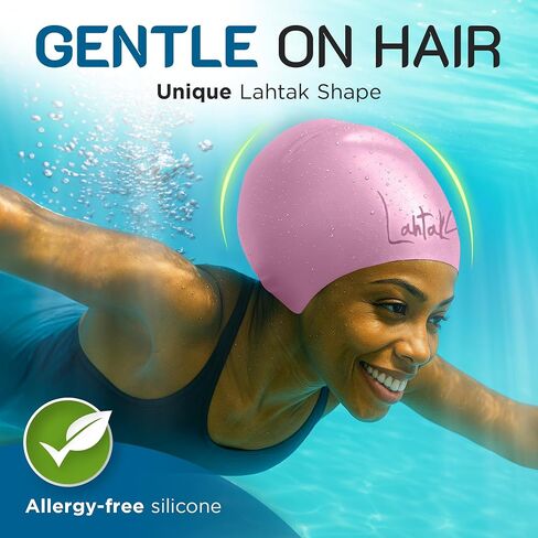 Swim Cap for Very Long Hair - Swim Cap Braids Dreadlocks - Bathing Swim Caps for Women Swimming - Swimming Cap for Women - XX Large Swim Cap Men Afro - Waterproof Silicone Keep Hair Dry in Saudi Arabia