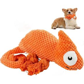 Bzonsmart Dog Toys, Squeaky Plush Dog Toy for Puppy Small Medium Dogs, Cute Soft Stuffed Puppy Toys for Teeth Cleaning and Boredom in Saudi Arabia