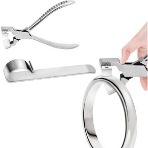 1 Set Metal Bracelet Making Kit, Metal Ring Jewelry Wire Bracelet Bending Tool, Bracelet Helper Jewelry Repair Kit Tools for Smooth Curves and Creative Designs in Saudi Arabia