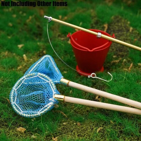 Odoria 1/12 Miniature Fishing Pole and Nets Dollhouse Decoration Accessories in Saudi Arabia