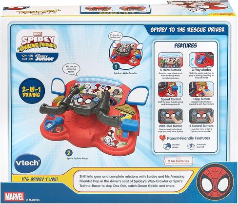 Vtech Spidey وأصدقائه المذهلين Spidey إلى سائق الإنقاذ in Saudi Arabia