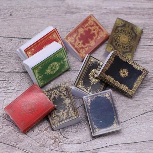 1:12 Scale Miniatures Books Dollhouse Books Engless Excalsions Mini Book Dollhouse Decoration Doll Supplies Boys and Girls (18 PCS) in Saudi Arabia