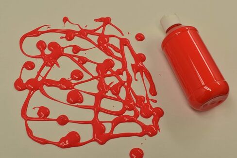 DirectGlow 8oz UV Blacklight Reactive Fluorescent Acrylic Paints (Red) in Kuwait