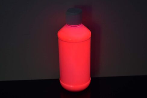 DirectGlow 8oz UV Blacklight Reactive Fluorescent Acrylic Paints (Red) in Kuwait