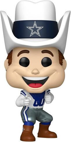 Funko Pop! NFL Mascots: Cowboys - Rowdy - NHL Mascots and Marks - Collectable Vinyl Figure - Gift Idea - Official Merchandise - Toys for Kids & Adults - Sports Fans - Model Figure for Collectors in Saudi Arabia