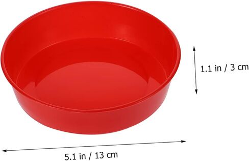 Lurrose 1 مجموعة أطباق الصباغ البلاستيكية دائمة للطلاء من أجل الرسم الإبداعي للمشاريع الفنية ولوحة خلاط ألوان التعليم المبكر للأنشطة العائلية الممتعة in Saudi Arabia