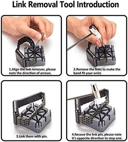 متوافق مع سوار Fitbit Charge 3 / Fitbit Charge 4 / Fitbit Charge 3 SE للرجال والنساء، مقاوم للماء، مريح، حزام معصم بديل معدني من الفولاذ المقاوم للصدأ، كبير صغير (أسود) in Kuwait