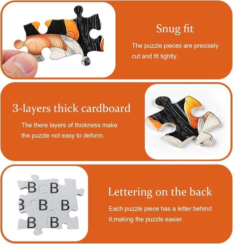 Gnome Puzzles for Adults 1000 Pieces, Fall Puzzle Funny Gnome Pumpkin Nature Plant, Sunflower Antumn Leaf Challenge Jigsaw Puzzle in Saudi Arabia