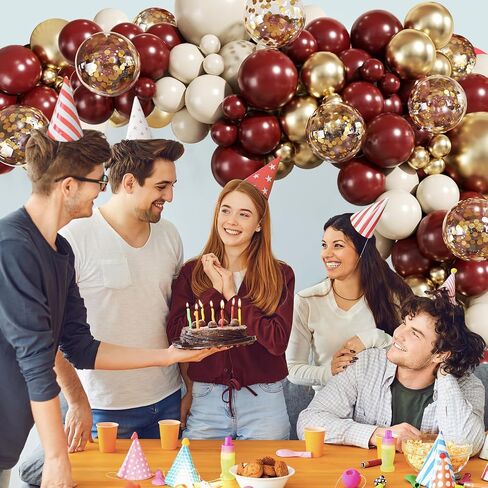 Blue Silver Balloon Garland Arch Kit for Birthday Decorations in Saudi Arabia