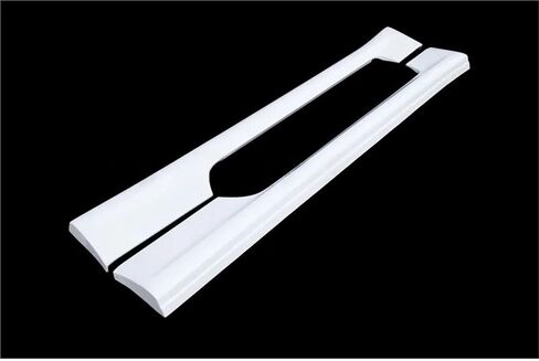 Car Accessories FRP Fiber Glass Side Skirts Compatible with 1999-2002 R34 GTT 2D GTR Side Skirt Underboard(Without Underboard) in Saudi Arabia