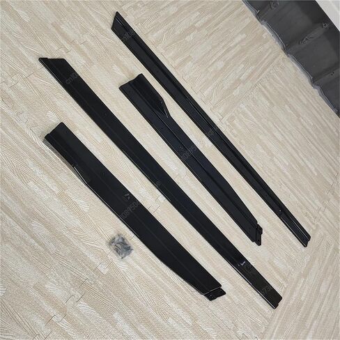 Car Side Skirt Extension Rocker Panels Lip Side Splitters Compatible with VW Golf 7 7.5 MK7 MK7.5 R GTI R-Line 2013-2019 Bodykits Tuning ABS(Gloss Black) in Saudi Arabia