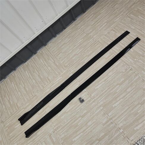 Car Side Skirt Extension Rocker Panels Lip Side Splitters Compatible with VW Golf 7 7.5 MK7 MK7.5 R GTI R-Line 2013-2019 Bodykits Tuning ABS(Gloss Black) in Saudi Arabia