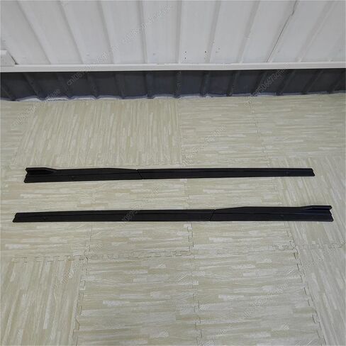 Car Side Skirt Extension Rocker Panels Lip Side Splitters Compatible with VW Golf 7 7.5 MK7 MK7.5 R GTI R-Line 2013-2019 Bodykits Tuning ABS(Gloss Black) in Saudi Arabia