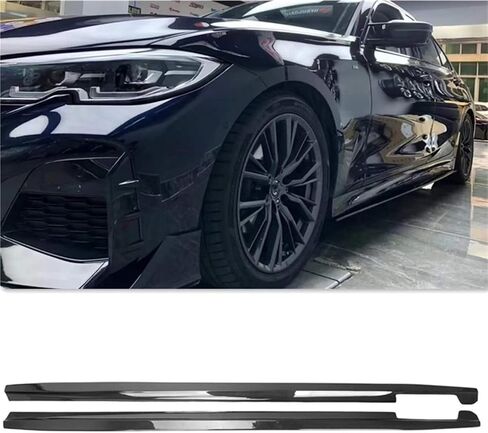 Carbon Fiber Side Extension Skirt Compatible with BMW 3 Series G20 G28 2019 UP Car Styling Skirts in Saudi Arabia