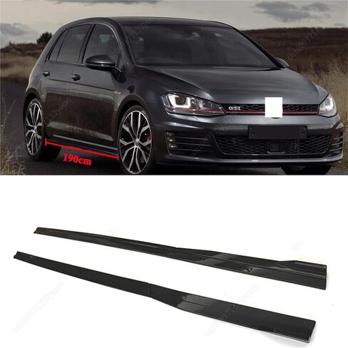 1.9m متوافق مع VW Golf 7 7.5 MK7 MK7.5 R GTI R-LINE 2013-2019 CAR SKIRT SPISFUSER DISFUSER WINGER in Saudi Arabia