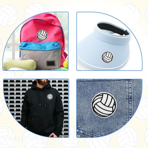 24 PCS Ballbally Patches Patches ، Iron on Sew on the Severiques Black White Soccer Ball Seleing Crochet Sports Style DIY للملابس والسترات والقروز والجينز (2 بوصة/5 سم) in Saudi Arabia