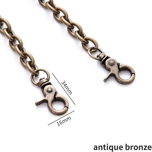 47-inch and 14-inch chains,Metal Crossbody Purse Chain Straps Replacement for Bag Handbag in Saudi Arabia