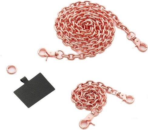 47-inch and 14-inch chains,Metal Crossbody Purse Chain Straps Replacement for Bag Handbag in Saudi Arabia