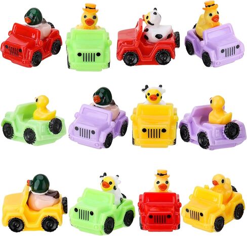 12 PCS البط لسيارات جيب ، بط جيب مضحكة لبط البط ، البط المصغر في سيارات جيب ، متوافقة مع تقاليد البط الجيب ، والأنشطة الاجتماعية ، وهدايا مزحة (12 أنماط) in Saudi Arabia