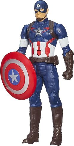 Hasbro Marvel Avengers Age of Ultron Titan Hero Tech Captain America 12 Inch Figure in Saudi Arabia