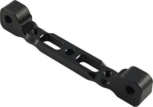 CNC Aluminum Front Upper Suspension Arm Rear Bulk Mount for 1/8 RC Cars, Compatible with ARRMA Kraton, Typhon, Senton, Talion, Replaces AR330379 (Black) in Saudi Arabia