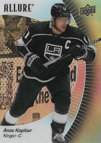 2023-24 Upper Deck Allure Black Rainbow Anze Kopitar Kings Card #39 in Saudi Arabia