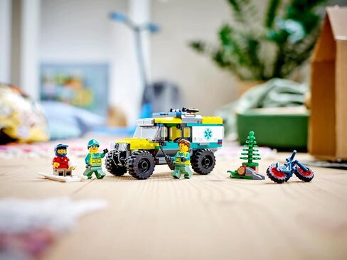 LEGO 40582 City 4x4 على الطرق الوعرة الإسعاف Rescue Limited Edition 2023 مجموعة 6+ 162 قطعة مع مركبة بارد على الطرق in Saudi Arabia