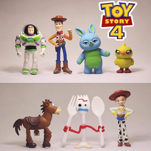 7 PCS Toy Storys Cake Toppers Depurines Toy Toy Story Cupcake Topper Toy Toy Toy Party Party Formes Cartoon Action Decoration Cake Decoration for Toy Storys Party Supplies in Saudi Arabia