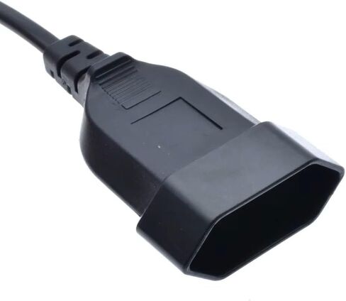 Tekit الأوروبي الاتحاد الأوروبي 2 الشق كابل سلك الطاقة VDE ذكر إلى أنثى كابل تمديد الطاقة كابل M / F للكمبيوتر الكمبيوتر PDU UPS (3M) in Kuwait