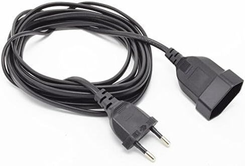 Tekit الأوروبي الاتحاد الأوروبي 2 الشق كابل سلك الطاقة VDE ذكر إلى أنثى كابل تمديد الطاقة كابل M / F للكمبيوتر الكمبيوتر PDU UPS (3M) in Kuwait