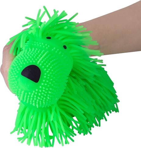 ORB Curiosities Wiggly Dog Mega 3 Pack - Wiggle, Jiggle, Squish and Squeeze These Adorable Floppy Dogs for Stress Relief - Fun Sensory and Fidget Collectible Novelty Squishy Toys for Kids in Saudi Arabia