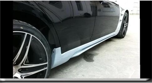 تنورة جانبية من ألياف الكربون على شكل سيارة متوافقة مع 2007-2015 Infiniti V36 G25 G35 G37 Q40 4D Sedan Side Skirt in Saudi Arabia