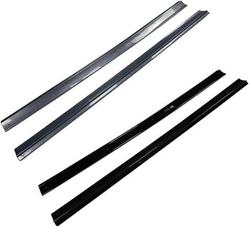 ينطبق على طراز E-Class W213 2016-2023 المحور القياسي AMG Side Side Skirt Spoiler المحيط بالملحقات (حبة ألياف الكربون) in Kuwait