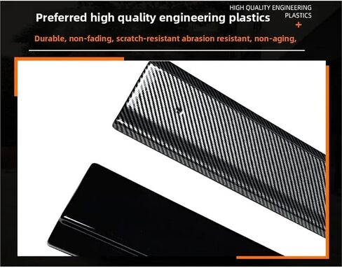 ينطبق على طراز E-Class W213 2016-2023 المحور القياسي AMG Side Side Skirt Spoiler المحيط بالملحقات (حبة ألياف الكربون) in Kuwait
