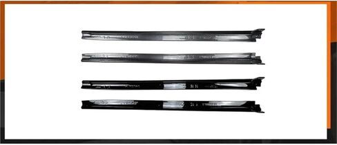 متوافق مع BMW BMW Models X6 F16 2014-19 Side Side Body Pround Prounde Kit Auto Officory (Piano Black) in Kuwait