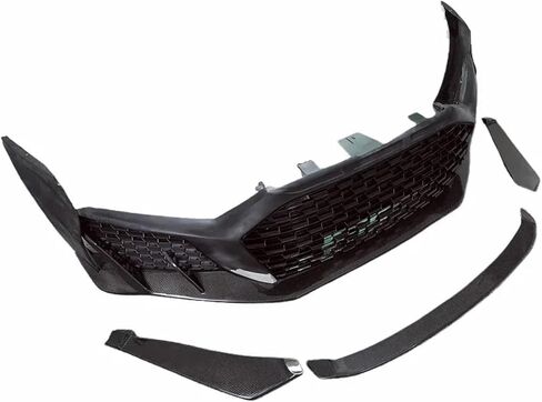 راتنج أولير ألياف الكربون نموذج الأمامي الأمامي الشفة الأمامية متوافقة مع R8 Body Kit Skirt Skirt الخلفي المصد الخلفي diffusercus in Saudi Arabia