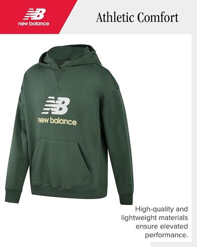New Balance Girls' Sweatshirt - Lightweight Fleece Pullover Basic Hoodie Jacket - Breathable Hoodies for Girls (7-16) in Saudi Arabia
