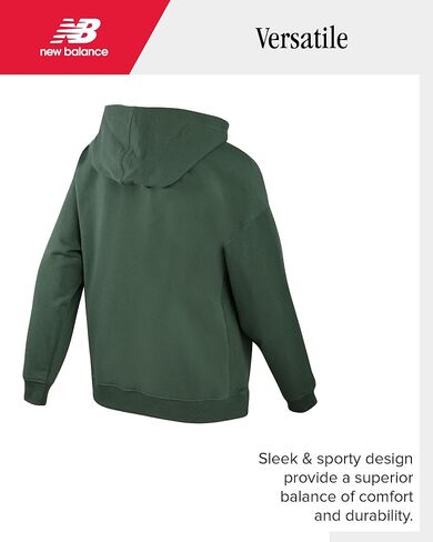 New Balance Girls' Sweatshirt - Lightweight Fleece Pullover Basic Hoodie Jacket - Breathable Hoodies for Girls (7-16) in Saudi Arabia