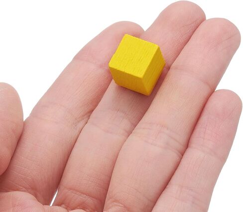 uxcell 300Pcs Wood Blocks for Crafts, 1cm Unfinished Wood Cube Solid Wooden Blank Square Block for DIY Craft Projects Personalized Gifts, White in Saudi Arabia