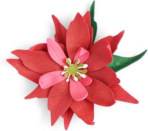 Sizzix Thinlits 665028 عيد الميلاد زهرة بونسيتيا - 7 يموت in Kuwait