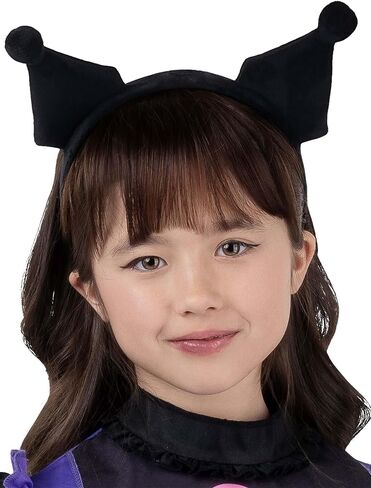 Hello Kitty و Friends Kuromi فستان Halloween الرسمي للشباب - فستان مطبوع بجودة عالية مع عقال in Saudi Arabia
