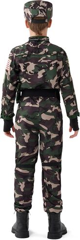 أزياء جيش إبداعات Spooktacular للأولاد ، زي الأطفال العسكريين ، ملابس قوات Camo الخاصة للأطفال Cosplay Cosplay in Saudi Arabia