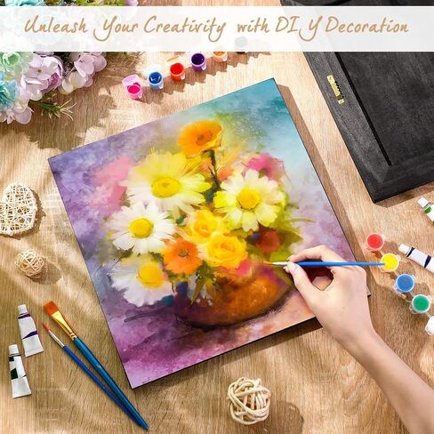 Doublefill 4 PCs مغسول علامات خشبية فارغة ، 12 × 12 × 0.6 بوصة علامات فارغة للحرف اليدوية ، قماش خشبي ريفي ، لوحة خشبية ، ألواح خشبية لصياغة مشاريع الجدار DIY صنع الهدايا (أبيض) in Saudi Arabia