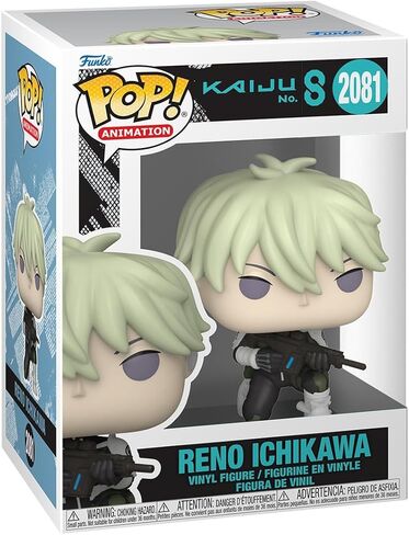 فونكو بوب! الرسوم المتحركة: Kaiju No.8 - Reno Ichikawa - شخصية فينيل قابلة للتحصيل - فكرة الهدايا - البضائع الرسمية - ألعاب للأطفال والكبار - عشاق الأنيمي - نموذج نموذج لهواة الجمع in Saudi Arabia